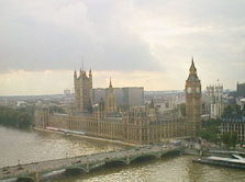 Big Ben from London Eye